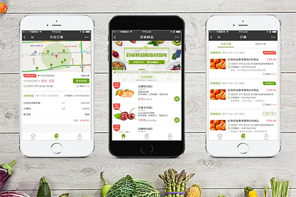 蔬菜配送APP開發基本功能開發
