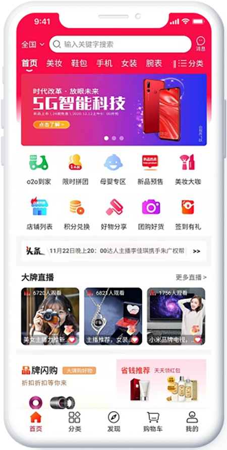 商城類平臺軟件APP開發