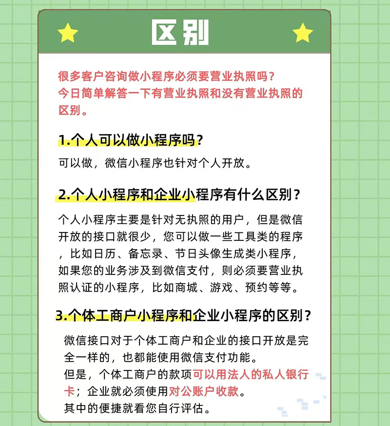 個人可以開發(fā)微信小程序嗎